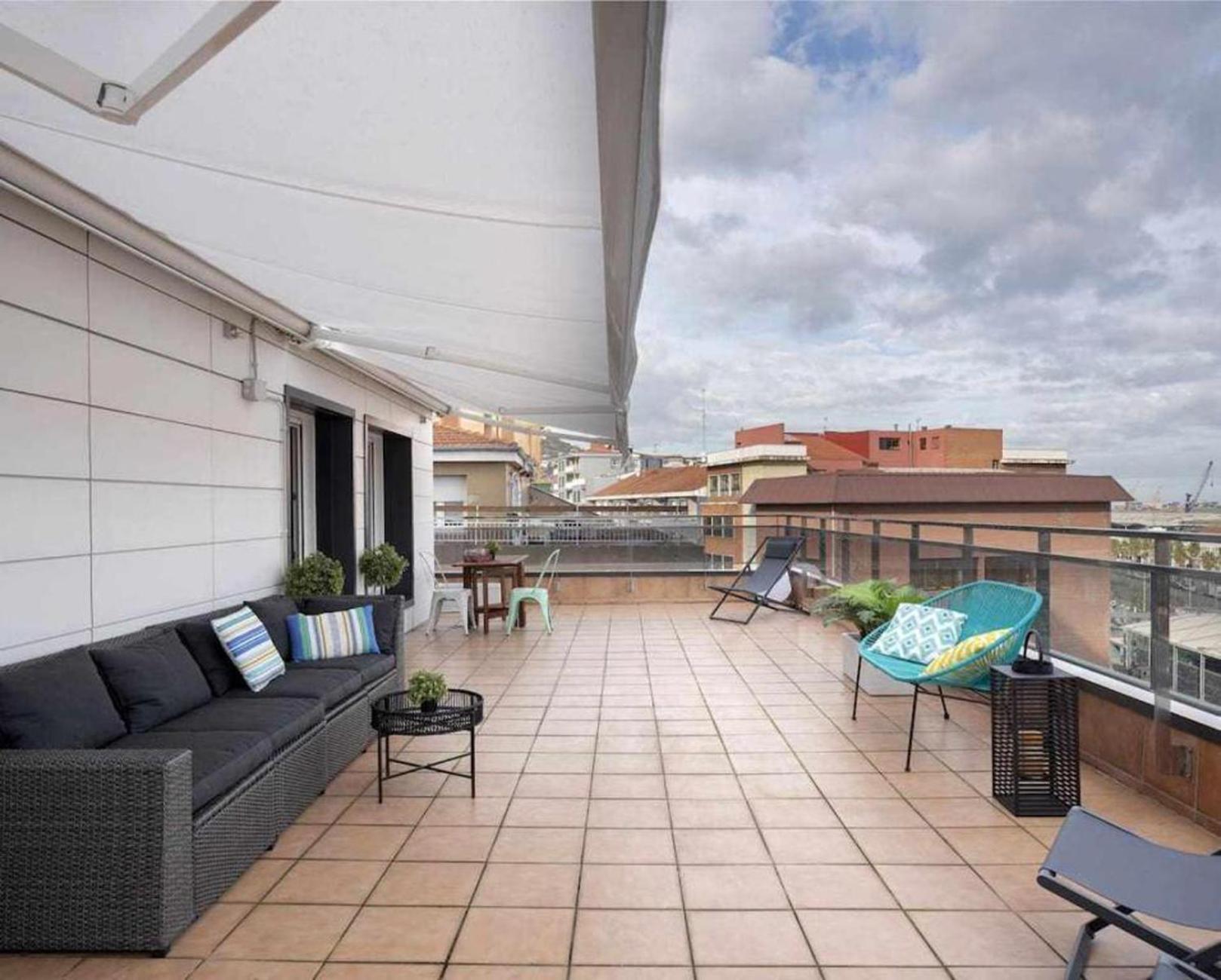 Atico Lujo Costa Vasca Bilbaoterraza Mar Jacuzi Apartment Santurtzi Ngoại thất bức ảnh
