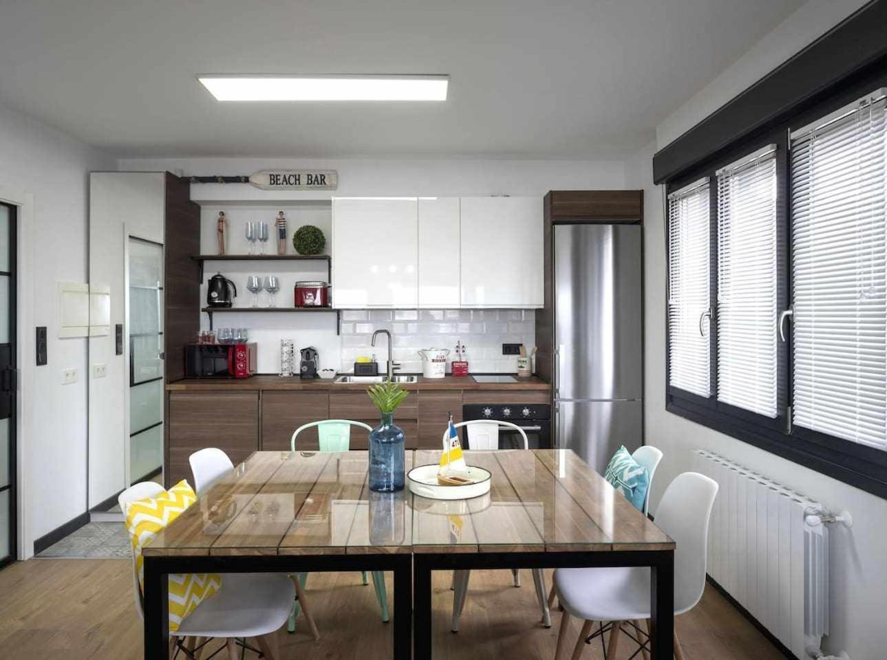Atico Lujo Costa Vasca Bilbaoterraza Mar Jacuzi Apartment Santurtzi Ngoại thất bức ảnh